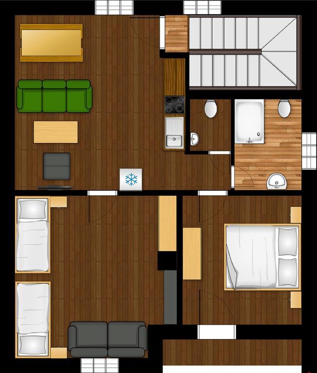 Apartment House Kongen Demänovská Dolina Zimmer foto